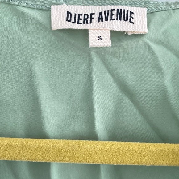 Djerf Avenue Tie Top in Pistachio Size Small - Picture 4 of 6